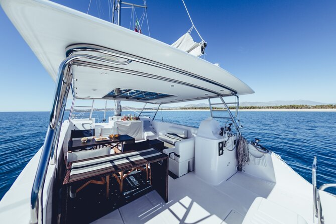 Luxury Whale Watch Cruise to The Arch Los Cabos - Drinks, snacks, music, and the onboard mood