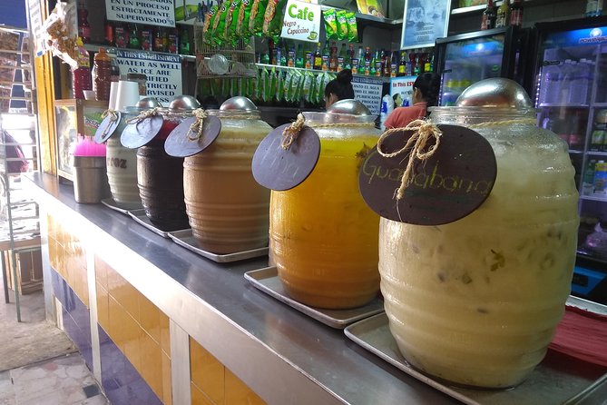 Mercado walking food tour - Seven tastings, from smoked marlin to local soda