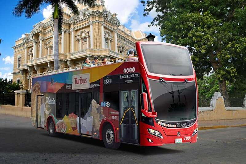 Mérida: Panoramic Sightseeing Tour Bus Ticket with 2 Routes - Key points before you climb aboard