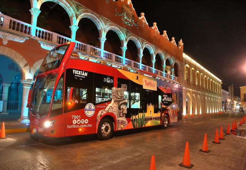 Mérida: Panoramic Sightseeing Tour Bus Ticket with 2 Routes - Spanish narration and language planning