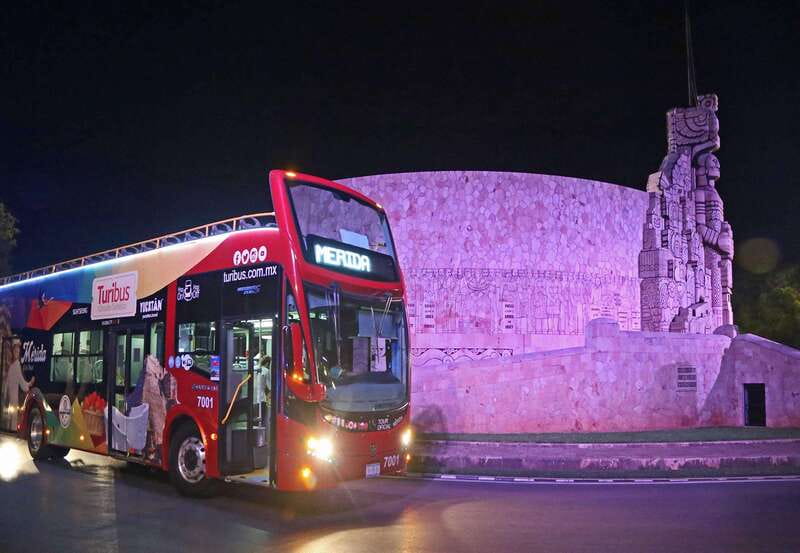 Mérida: Panoramic Sightseeing Tour Bus Ticket with 2 Routes - Starting at the Cathedral on Calle 60