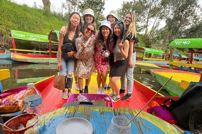 Mexico City Boat Tour Food and Unlimited Drinks Priority Boarding - The chinampa island meal