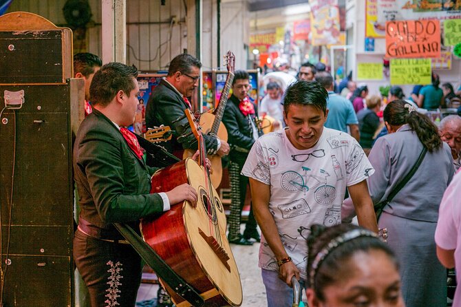 Mexico City deep tour through La Merced and iconic markets - Abelardo L. Rodriguez murals: art in an everyday setting