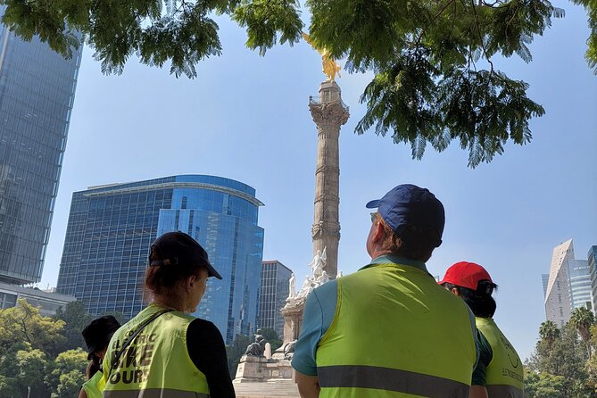 Mexico City E-Bike Tour with a taco and churros stop - Chapultepec is the ride’s green break