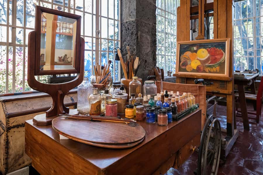 Mexico City: Frida Kahlo Museum Entry Ticket w/Digital Guide - Inside Frida Kahlo’s former home