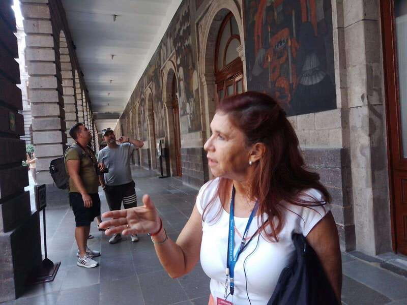 Mexico City: Historical walking tour of Tenochtitlan - A final look at Palacio de Bellas Artes