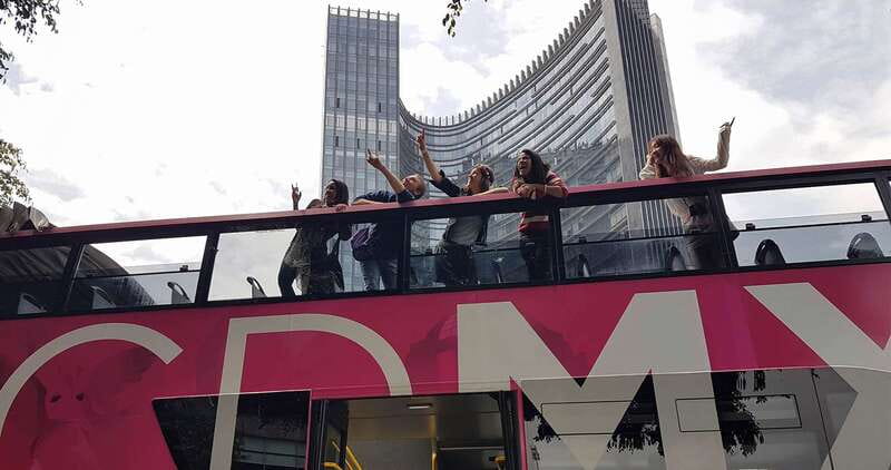 Mexico City: Hop-On Hop-Off Bus City Tour - Green route: the Zócalo, Reforma, Roma, Condesa, and Polanco