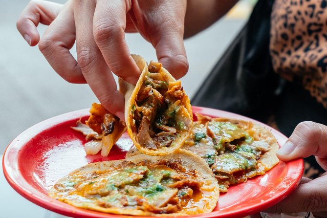 Mexico Private Food Tour With Locals Including 10 Tastings - Torre Latinoamericana and the city between bites