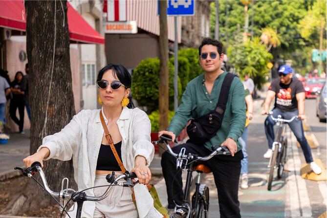 Michelin Taco Bike Tour: Roma Norte & Condesa /All-Inclusive. - Starting at Av Sonora 164 with bikes and helmets