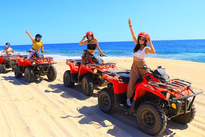 Migriño Beach and Desert ATV Tour in Cabo - Safety briefing, desert trails, and dry canyons