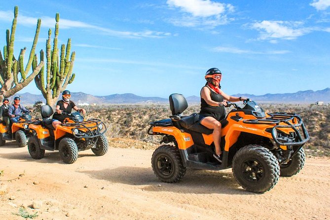 Migriño Beach & Dunes off-road Tour ATV - Getting comfortable on a single or double ATV