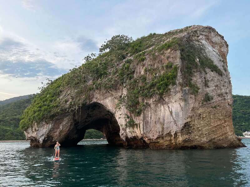 Mismaloya: Los Arcos Bioluminescent Waters Kayak & Cave Tour - From central Puerto Vallarta to Mismaloya Beach