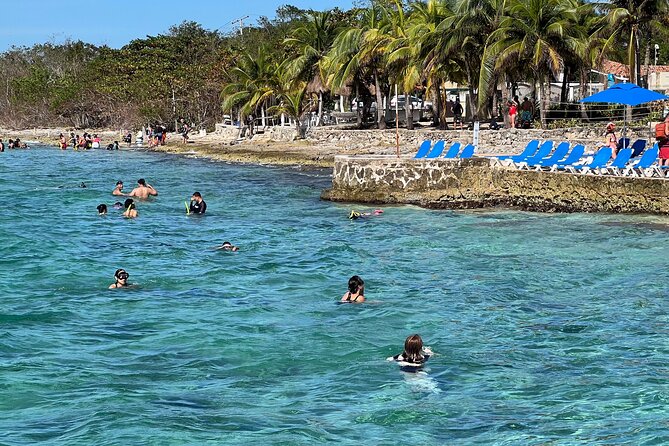 Money Bar Day Pass with Snorkel & Mexican Lunch - The shore snorkel at Dzul-Ha Reef