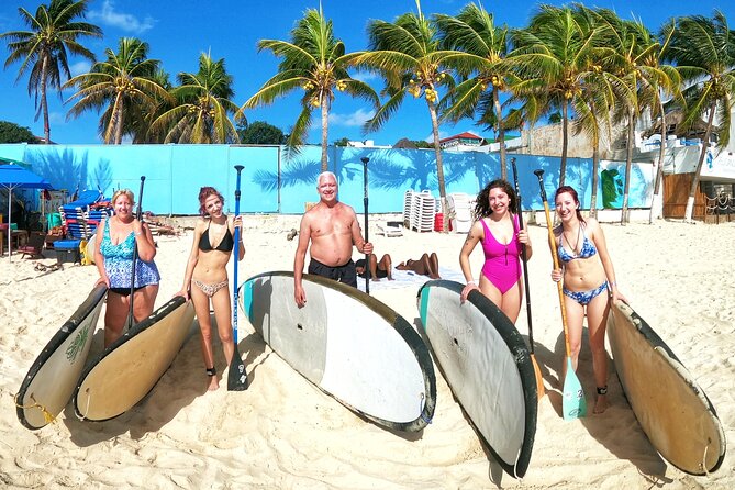 Morning Session - All Levels Paddleboard Group Caribbean Sea - Handling the weather and cancellation rules