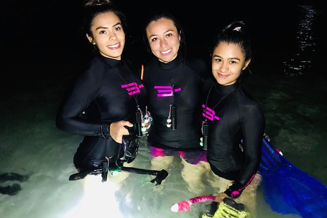 Night Snorkeling - Observation of octopus and other species - Why Cozumel looks different after dark