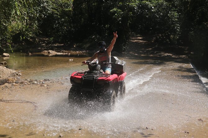 Off-road ATV-QUAD tour in single and double seats - Río Cuale, river pools, and the Coyote viewpoint