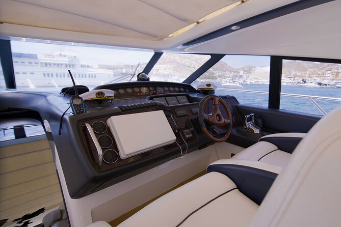 Olivia Grace 60 ft British Princess Yacht Rental - Setting out from the Cabo marina