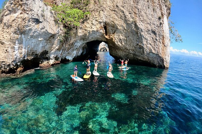 Paddleboard and Snorkeling Experience in Los Arcos - A short land lesson before you launch