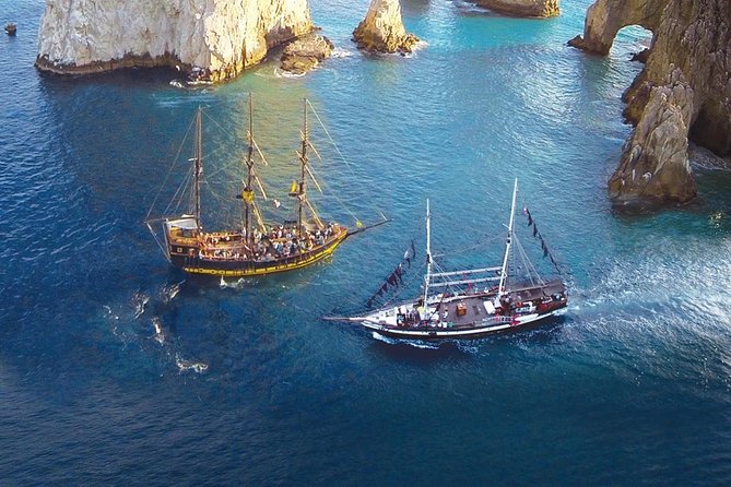 Pirate Ship Snorkel and Lunch Cruise in Los Cabos - Chileno Bay brings the swimming and snorkeling