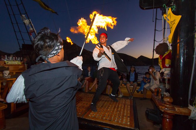 Pirate Ship Sunset Dinner and Show in Los Cabos - Seating, motion, and comfort