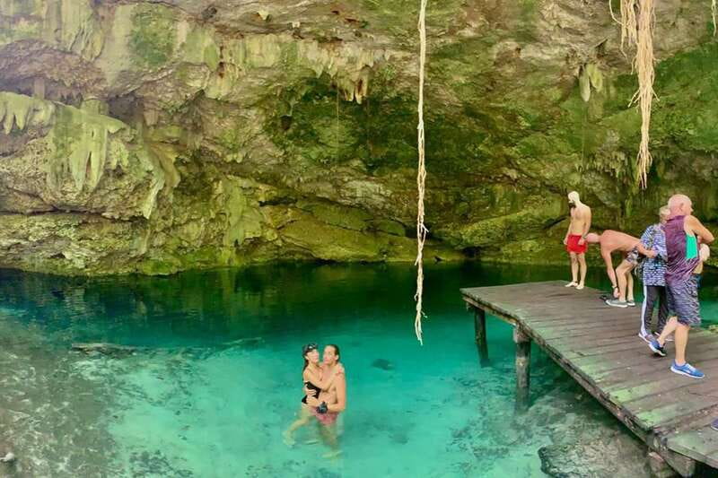Playa Del Carmen: Cenote & Mayan Village Tour by Buggy - A Private Cenote Stop in the Forest