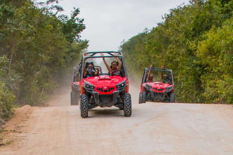 Playa del Carmen: Riviera Maya Buggy Tour with Cenote Swim - The ranch stop and a pause in the jungle