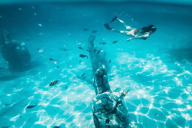 Plus Experience Isla Mujeres Tour - The reef stop and borrowed snorkeling gear