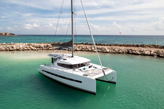Private 40' Bali Catamaran – Drinks & Food Included - Leaving Grand Marina and settling into the boat