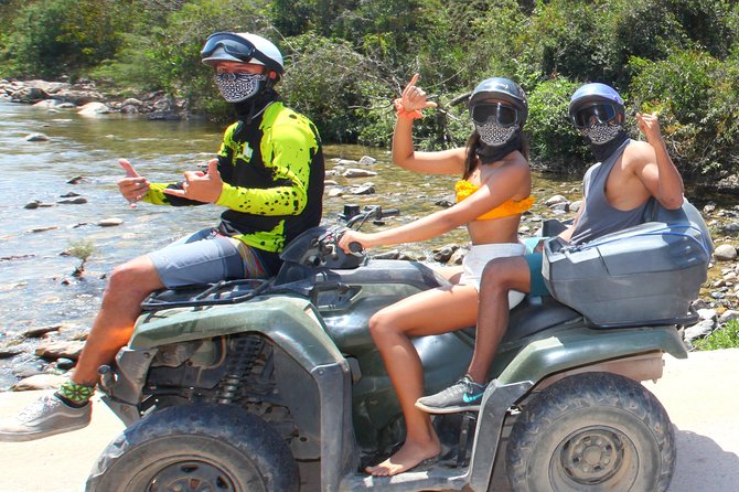 Private ATV tour Puerto Vallarta´s Spring Waters - Riding the ATV safely and comfortably