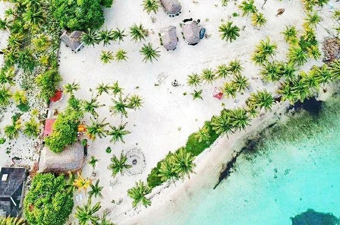 Private beach, all inclusive. - Getting out of the port takes patience