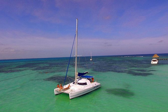 Private Catamaran from Cancun to Isla Mujeres | For up to 25 ppl - Adding Isla Mujeres to the seven-hour plan