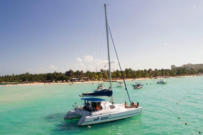 Private Catamaran from Cancun to Isla Mujeres | For up to 25 ppl - The crew can make or break the day