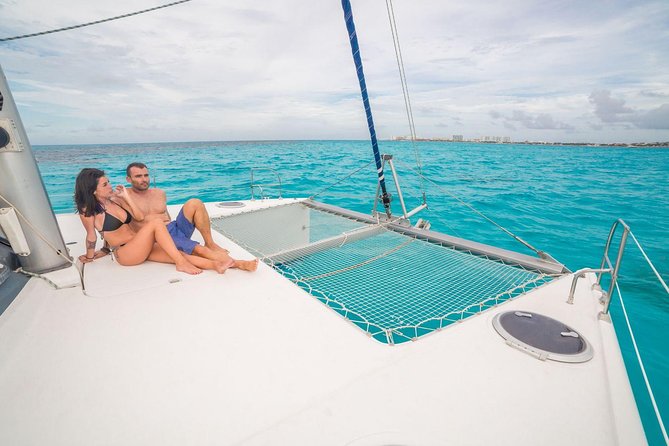 Private Catamaran from Cancun to Isla Mujeres | For up to 30 pepl - What the crew adds to the day