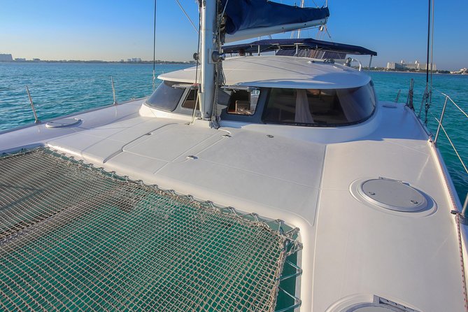 Private Catamaran from Cancun to Isla Mujeres | For up to 30 pepl - Four hours or seven hours?