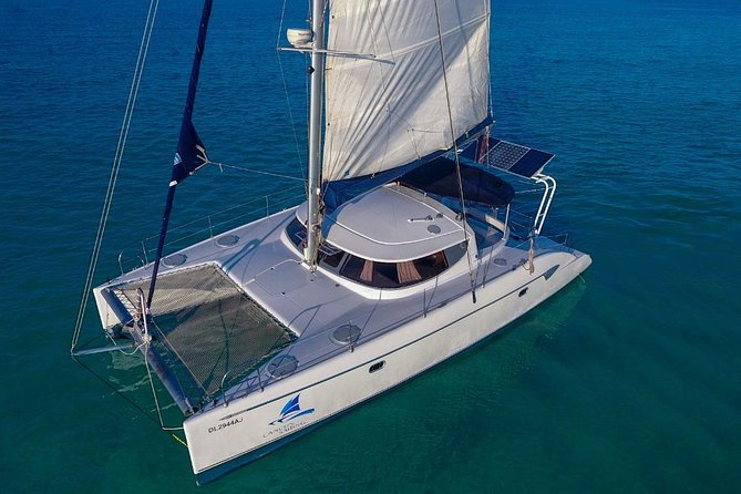 Private Catamaran from Cancun to Isla Mujeres | For up to 30 pepl - An hour at Playa Norte