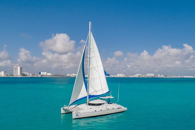 Private Catamaran from Cancun to Isla Mujeres | For up to 40 pp - The seven-hour option and Isla Mujeres time