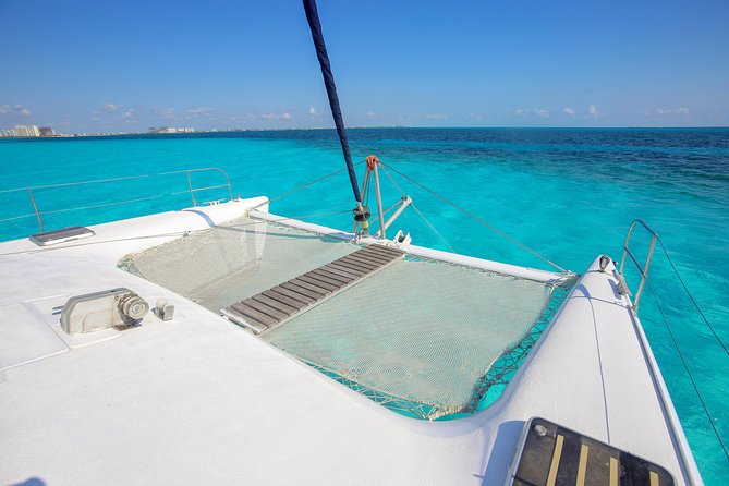 Private Catamaran from Cancun to Isla Mujeres | For up to 40 pp - What the private price really buys