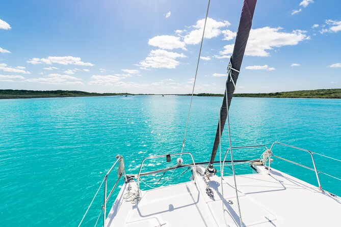Private Catamaran Tour - Three cenotes feeding the lagoon
