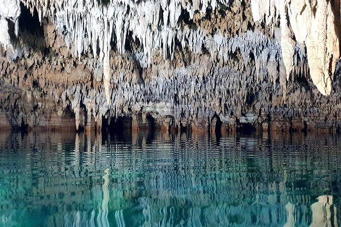 Private Dream Underground World (Off the beaten path Cenote cavernous exploring) - Entering the underground world at Parque Dos Ojos
