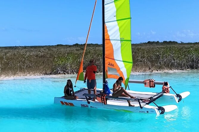 Private Eco-Tour on a Recreational Catamaran with Kayaks Included - Islands, cenotes, and the famous Seven Colors