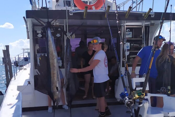 Private fishing charter Boat 48ft 12 pax Good Marlin and Sailfish - What the $980 group price really means