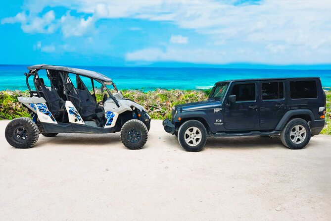 Private Jeep and 4x4 Polaris RZR Tour with Mexican Lunch - A five-hour sampler of Cozumel