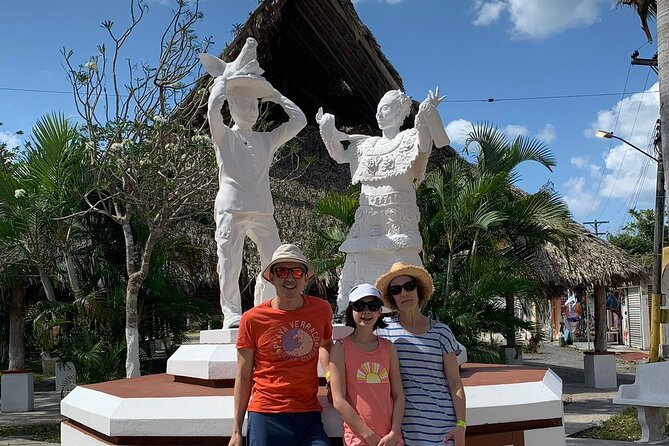 Private Mayan Ruins Tour with Cenote/caves and Mexican Picnic - El Cedral and Cozumel’s modest Mayan remains