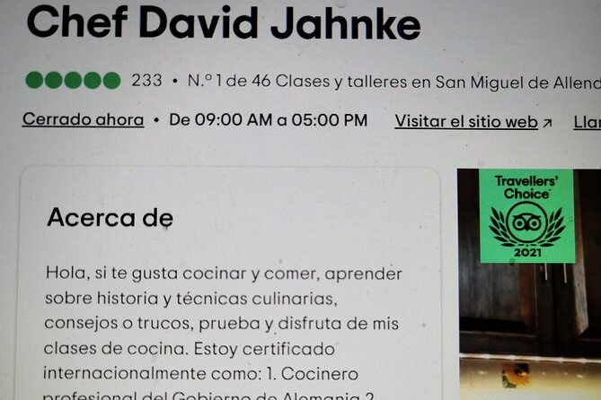 Private Mexican Cooking Class with Licensed Chef - What you take home besides the meal
