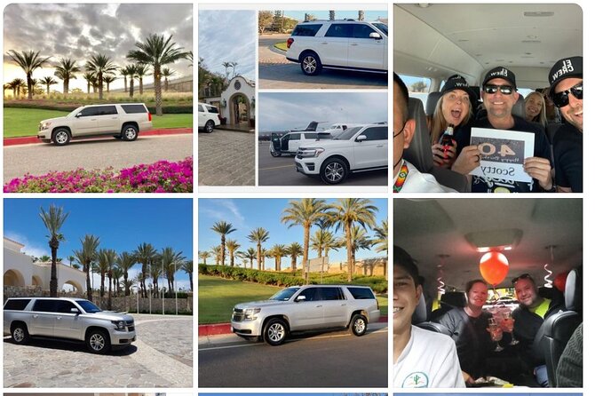 Private RoundTrip from Airport to Hotels to Cabo San Lucas Zone 3 - Key points about the Cabo San Lucas transfer