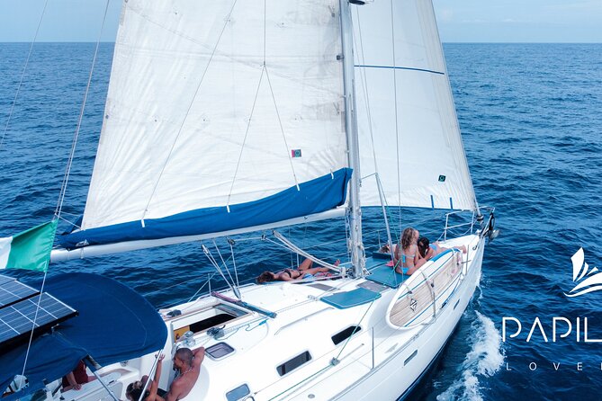 Private Sailboat tour in Cabo San Lucas with Papillon Yachts - Médano Beach, snacks, and time to relax