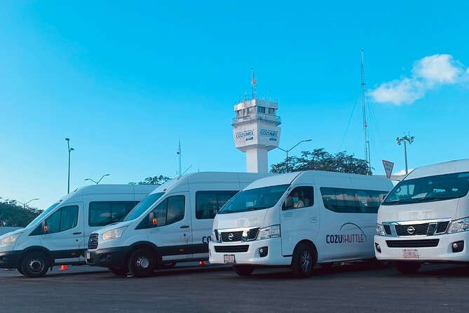 Private Shuttle from Inside Cozumel Airport to hotels in Cozumel - Key points to know before you book