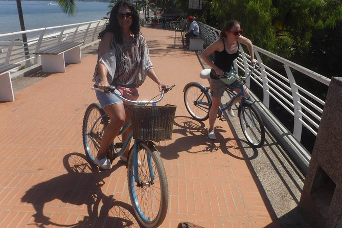 Private Tour in El Malecon Boardwalk Bike Ride - Guadalupe Parish and Old Town streets