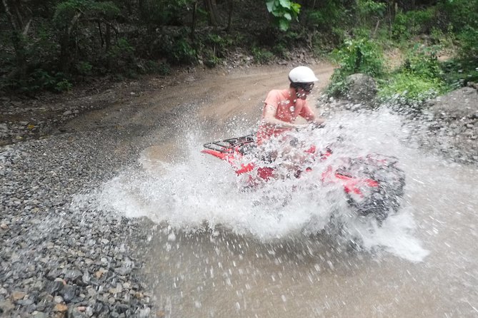 Private Tour: Puerto Vallarta ATV Adventure - The river stop and mountain bar