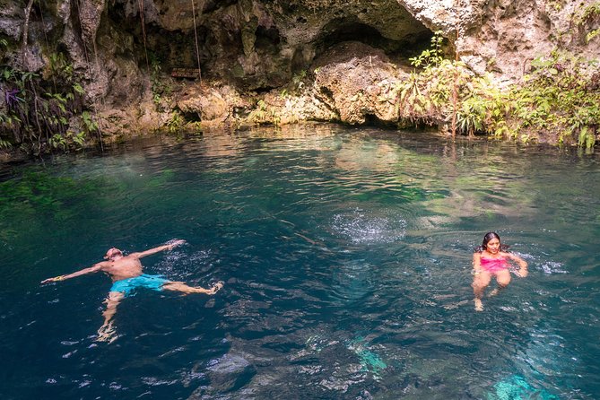 Private Tour with 3 Cenotes + 5 Zip-lines + Mayan Lunch - Three cenotes along Puerto Morelos’ forest route